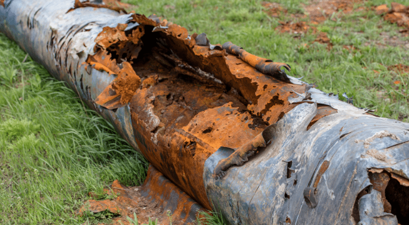 Galvanized Pipe Corrosion In San Diego