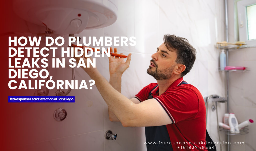how plumbers detect hidden leaks San Diego