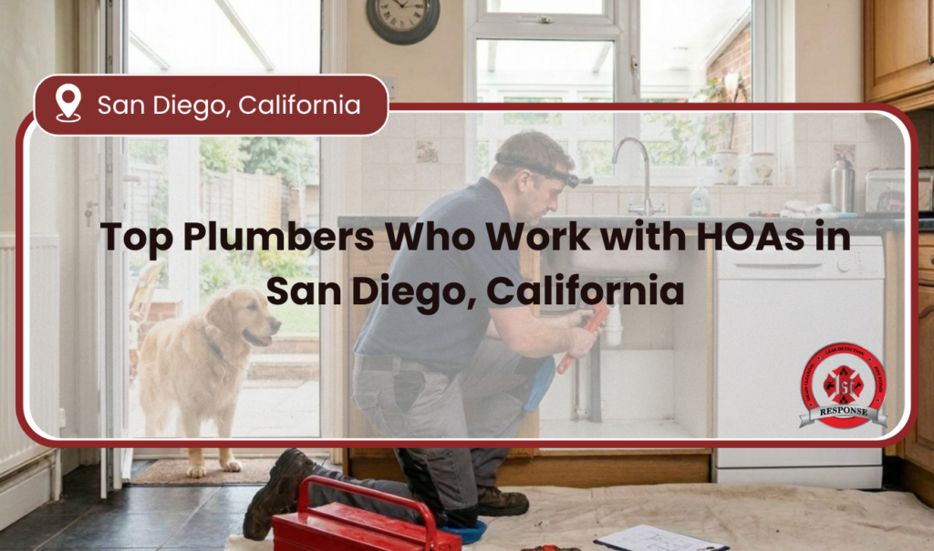 plumbers who work with HOAs in San Diego