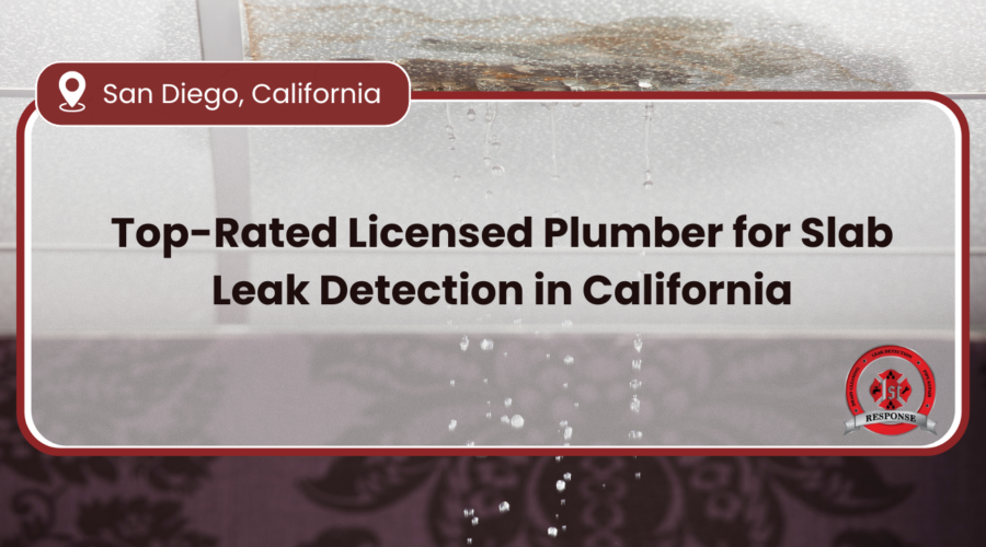Top-Rated Licensed Plumber for Slab Leak Detection in California
