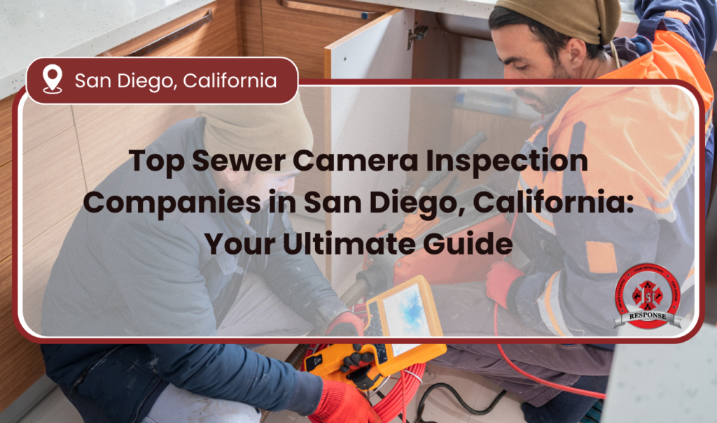 sewer camera inspection companies San Diego