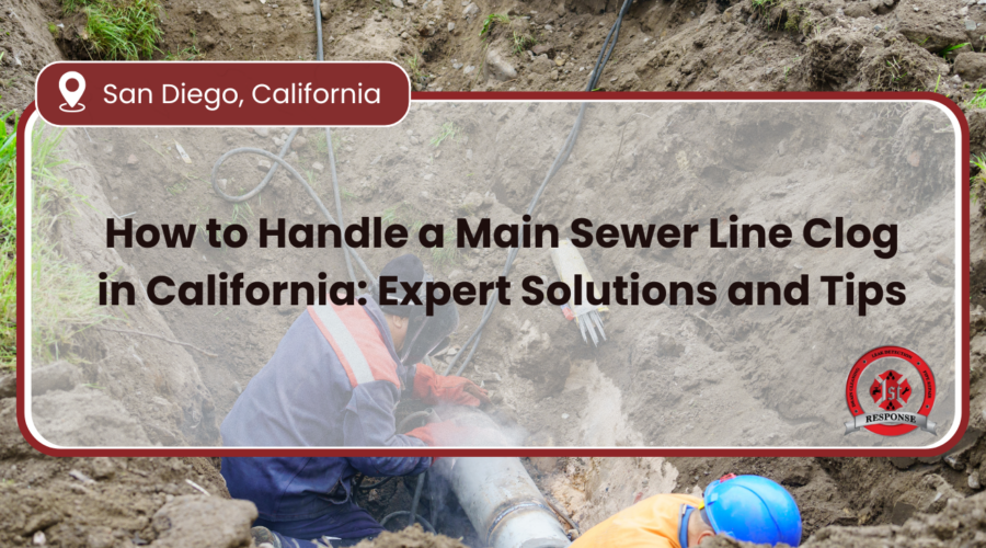 How to Handle a Main Sewer Line Clog in California: Expert Solutions and Tips