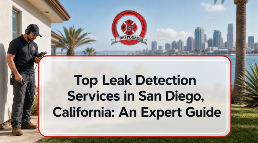 Top Leak Detection Services in San Diego, California: An Expert Guide