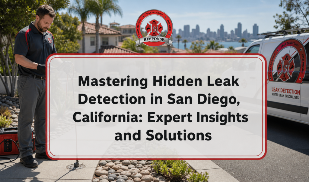 Mastering Hidden Leak Detection in San Diego, California: Expert Insights and Solutions