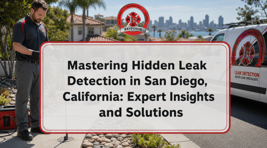 Mastering Hidden Leak Detection in San Diego, California: Expert Insights and Solutions