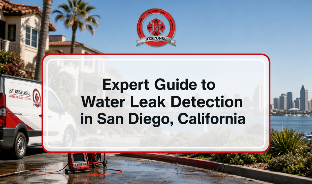 Expert Guide to Water Leak Detection in San Diego, California