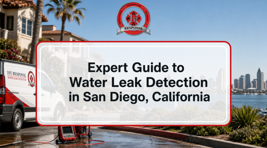 Expert Guide to Water Leak Detection in San Diego, California